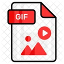 Gif Doc File Icon