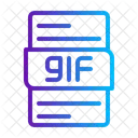 Gif File Document Icon