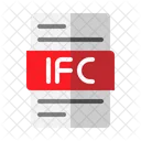 Ifc File File Document Icon