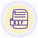 Gif File Documents Icon