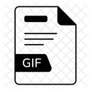 Gif File Gif Extension Gif Data Icon