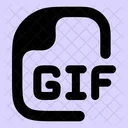 Gif Gif File Gif Files Icon