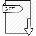 Gif Document Format Icon