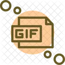 Gif Gif Animado Formato De Intercambio Grafico Ícone