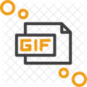 Gif Gif Animado Formato De Intercambio Grafico Ícone