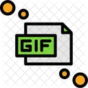 Gif Gif Animado Formato De Intercambio Grafico Ícone