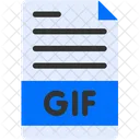 Gif Image File Format File Type Icon