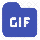 GIF Ordner GIF Bild Icon