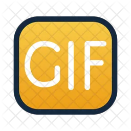 Gif Symbol  Icon