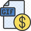 Venda de gifs  Icon