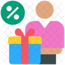 Gift Box Parcel Icon