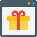 Gift Store Online Icon