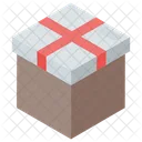 Parcel Delivery Box Gift Box Icon