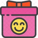Smile Gift Box Icon