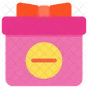 Delete Gift Box Icon