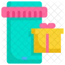 Gift Shopping Online Icon