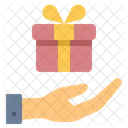 Birthday Donation Gift Icon
