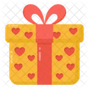 Gift Wrapped Gift Wrapped Box Icon