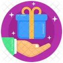 Gift Box Surprise Present Icon