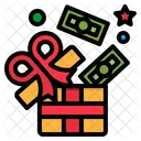 Gift Coin Surprise Icon