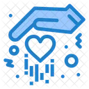 Gift Hand Love Icon