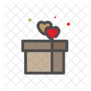Gift Heart Love Icon