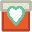 Gift Present Heart Icon