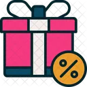 Gift Package Discount Icon