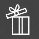 Gift Open Parcel Icon