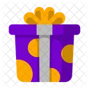 Gift New Year Celebration Icon