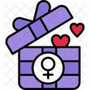 Gift Box Day Icon