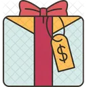 Gift Price Shopping Icon