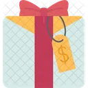 Gift Price Shopping Icon