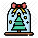 Gift Bag Christmas Winter Icon