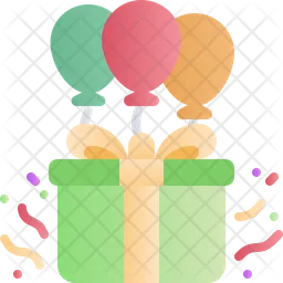 Gift Baloons  Icon