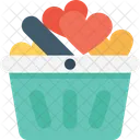 Gift Basket Valentine Icon