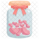 Bottle Heart Love Icon