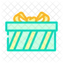 Gift Box Cardboard Icon