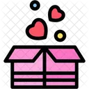 Gift Box Surprise Love Gift Icon
