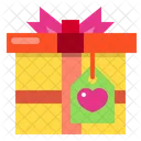 Gift Box Lable Present Icon