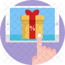 Cyber Monday Gift Gift Box Icon