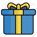 Gift Box Wrapped Greeting Icon