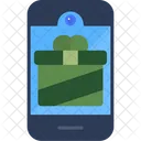 Gift Box Smartphone Gift Icon