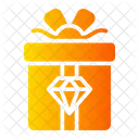 Gift Box Package Gem Icon