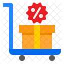 Gift Box Delivery  Icon
