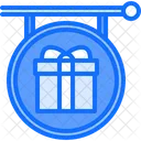 Gift Box Delivery Location  Icon