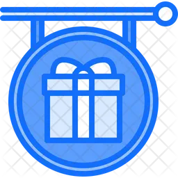 Gift Box Delivery Location  Icon