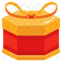 Gift Box Generosity New Year Icon