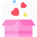 Gift Box Surprise Love Gift Icon
