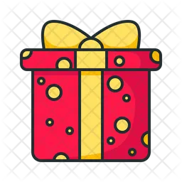 Gift Box Pattern  Icon